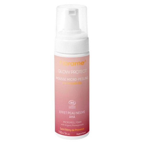 Florame Glow Protect Mousse Micro-Peeling Bio 150ml