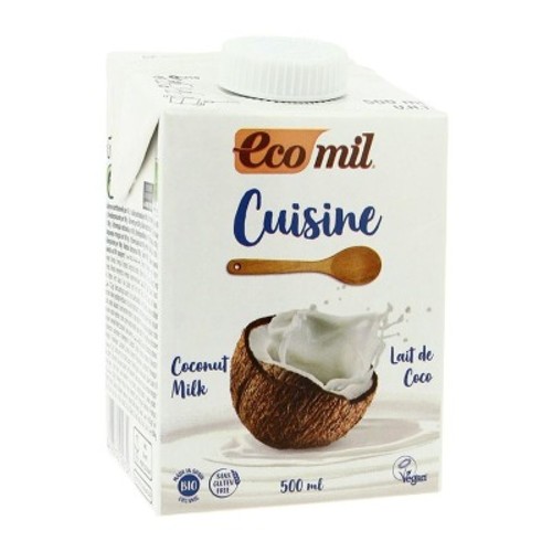 Ecomil Lait de Coco Cuisine 500ml