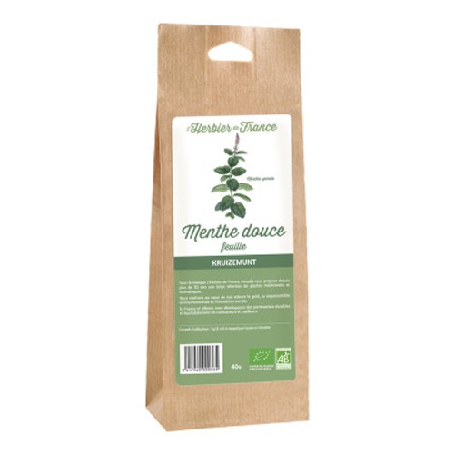 Herbier de France Menthe Douce Feuille 40g