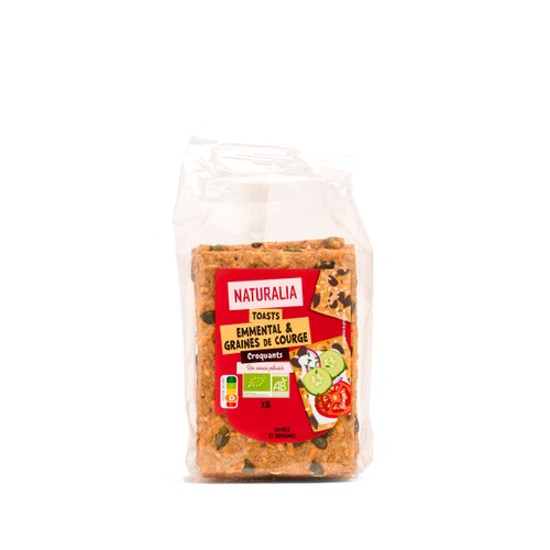 Naturalia Toasts Emmental Courge 200g
