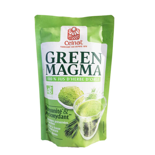 Celnat Green Magma 100% Jus D'Orge 150G Bio