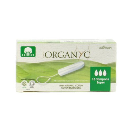 Organyc Tampons Super Bio X16