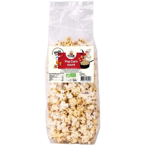 Huguette et Ses Recettes Pop corn sucré 100g