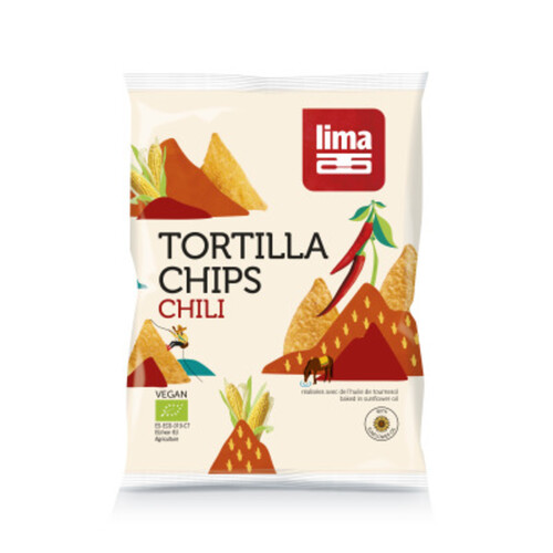 Lima Chips Tortilla Chili Bio 90g