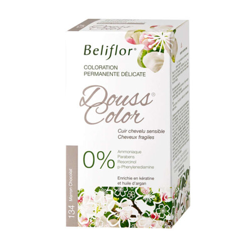 Beliflor Coloration Dousscolor 134 Marron Chocolat