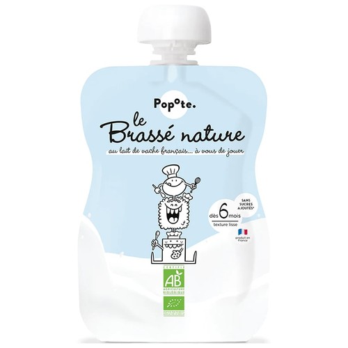 Popote Brassé Nature Dès 6 Mois 100g