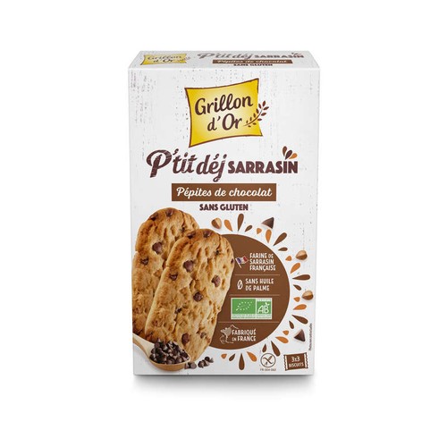 Grillon D'Or P'Tit Déj Sarrasin Chocolat Sg Bio 150g