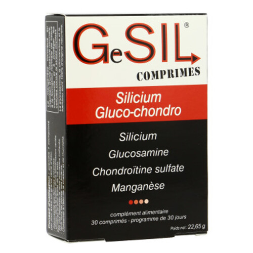 Aquasilice Gsa Glucochondro Silicium 30 Comprimés