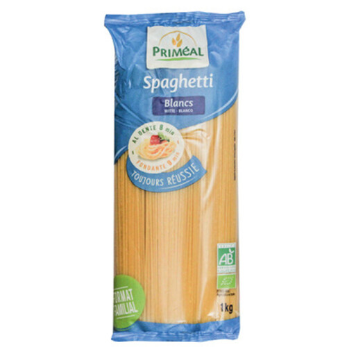 Primeal Spaghetti Blanc Bio 1Kg