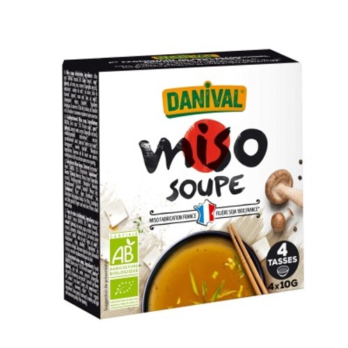 Danival Soupe Miso Bio 4x10g
