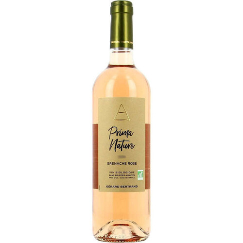 Prima Nature Igp Pays d'Oc Grenache Rosé Prima Nature - Gérard Bertrand 75cl