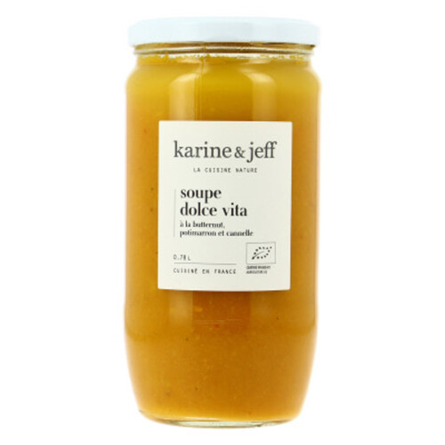 Karine & Jeff Soupe Dolce Vita Bio 78cl