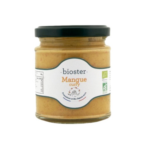 Bioster Tartinable Mangue Curry Bio 170g