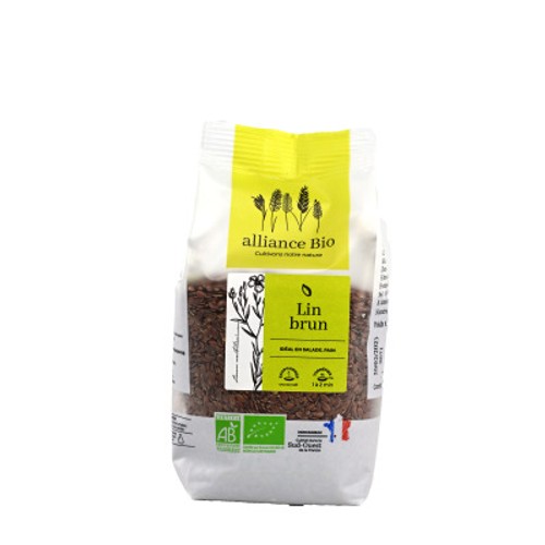 Alliance Bio Graines de Lin Brun 250g