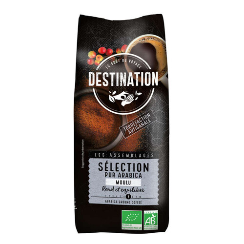 Destination Cafe Café Moulu Sélection N°1 Bio 500g