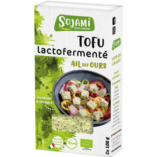 Le Sojami Tofu Lactoferm Ail des Ours 200g