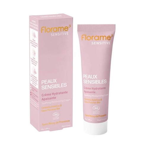 Florame Crème Hydratante Apaisante Sensitive Bio 50ml