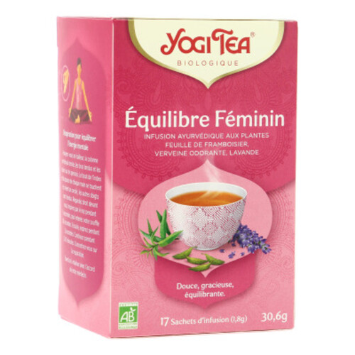 Yogi tea équilibre féminin Bio 17 sachets