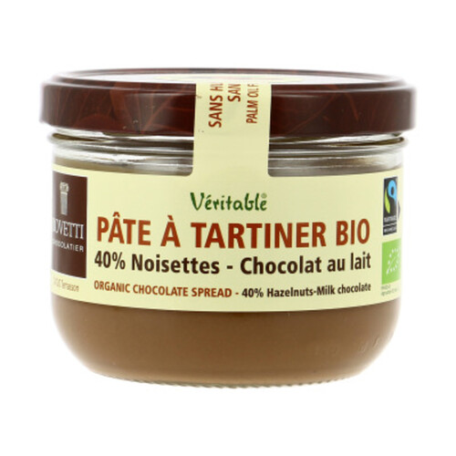 PÂTE À TARTINER NOISETTES-CHOCOLAT-LAIT bio