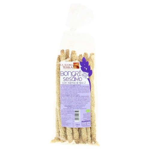 La Buona Terra Gressins Sésame Bio 200G