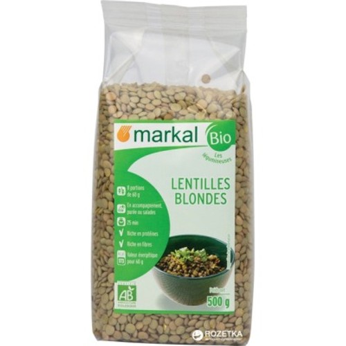 Markal Lentilles Blondes Bio 500g