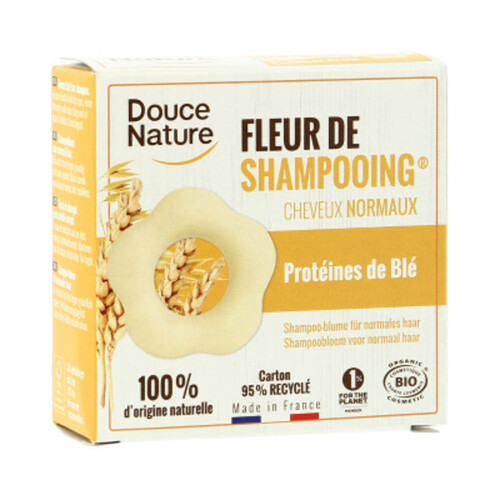 Douce nature Shampoing Solide cheveux normaux 85g