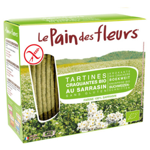 Le Pain Des Fleurs Tartines Craquantes Au Sarrasin Bio 150G