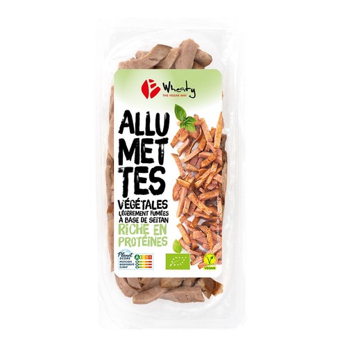 Wheaty Allumettes Végétales Légèrement Fumées 100g