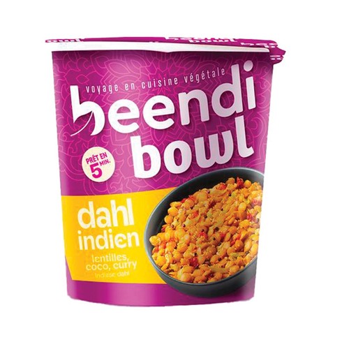 Beendi Bowl Dahl Indien Lentilles Coco Curry 70g