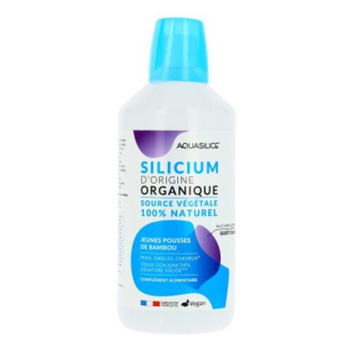 Aquasilice Silicium Source Végétale 1L