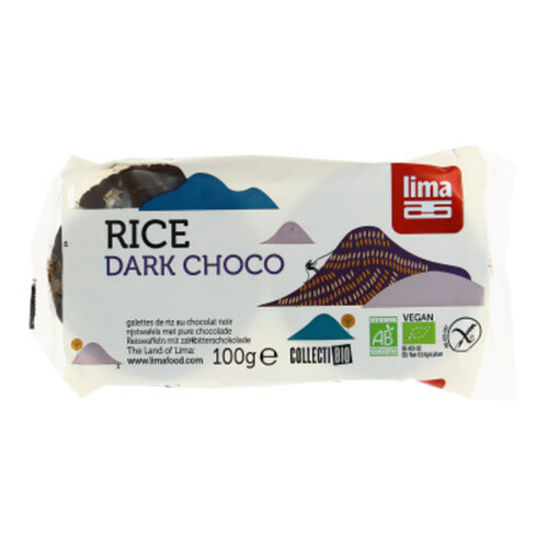 Lima Galette Choco Noir 100G Bio