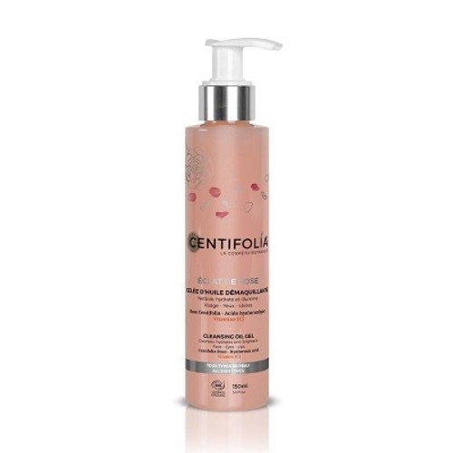 Centifolia Gelée Huile Démaquillante Eclat De Rose Bio 150Ml
