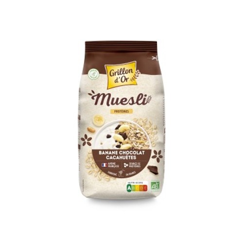 Grillon d'or Muesli Banane Choco 500g