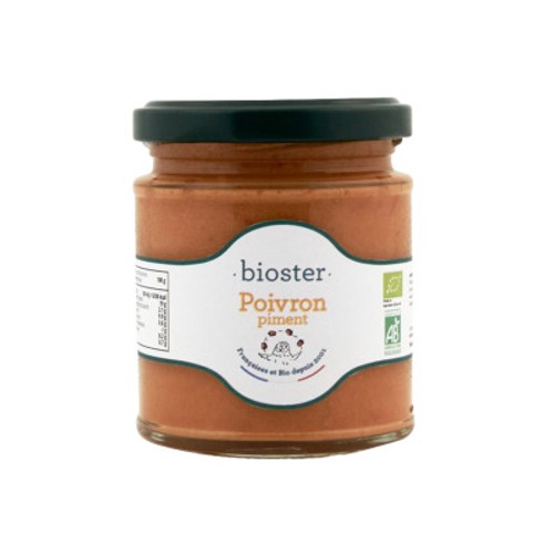 Bioster Tartinable Poivron Piment 170g