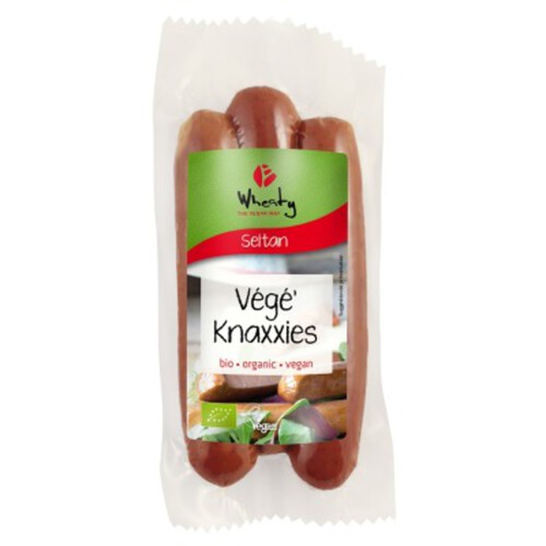 Wheathy Seitan Saucisses Vegan Bio 150G