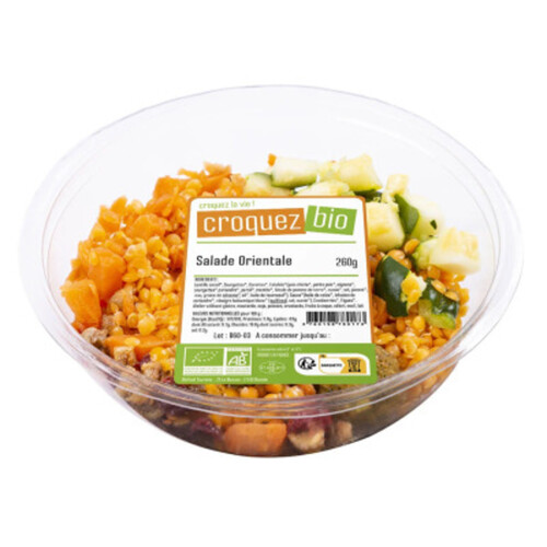 Croquez Bio Salade orientale 260g