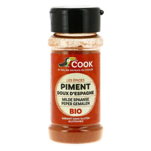 Cook Piment Doux D'Espagne Bio 40g