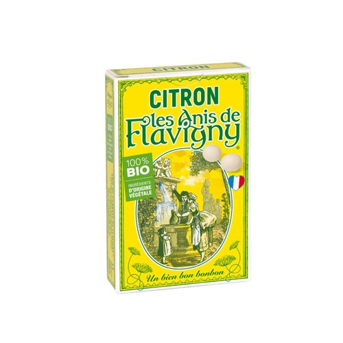 Les Anis de Flavigny Etui citron Bio 40g