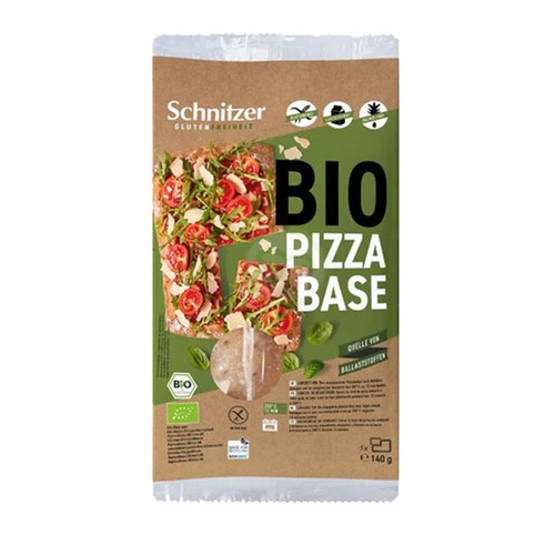 Schnitzer Base Pizza Bio 140g