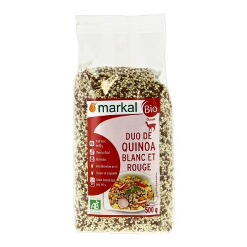 Markal Duo de Quinoa Blanc et Rouge Bio 500g