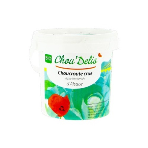 Chou'Delis Choucroute Crue d'Alsace Bio 550g