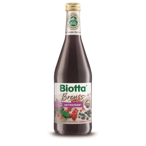 Biotta Breuss jus de légumes lacto-fermenté antioxydant Bio 50cl