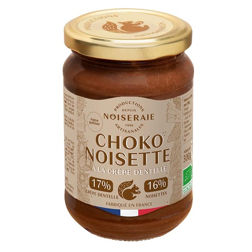 Noiseraie Choko noisette Pâte à tartiner 300g