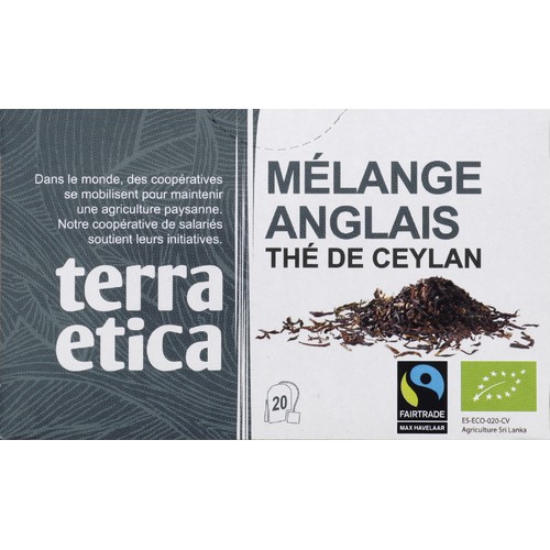 Terra Etica Thé breakfast 20 sachets