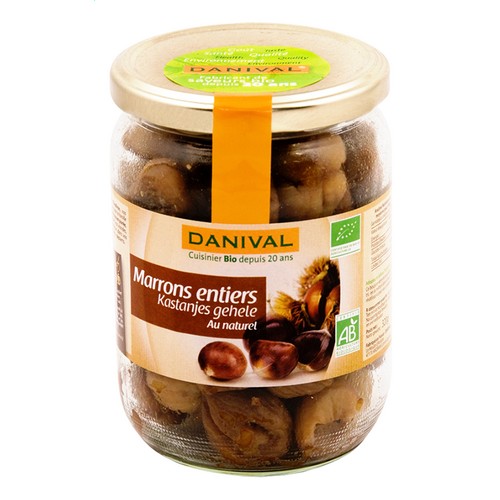 Danival Marrons Entiers Au Naturel Bio 320g
