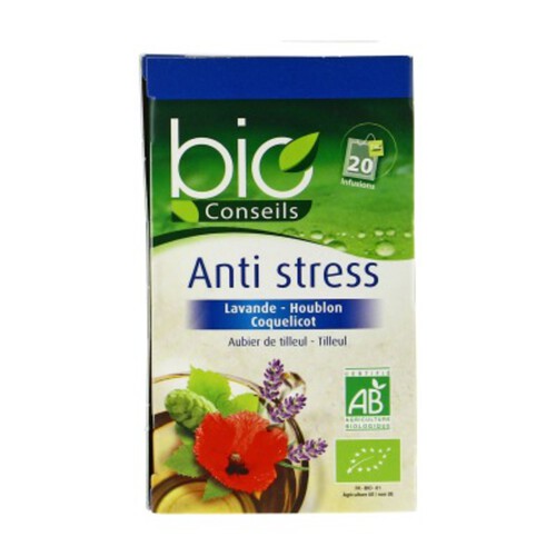Bioconseils Infusion Anti Stress - 20 Sachets Bio