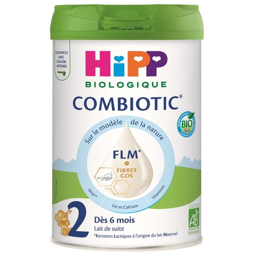 Hipp Biologique Lait 2 Combiotic dès 6 mois 800g