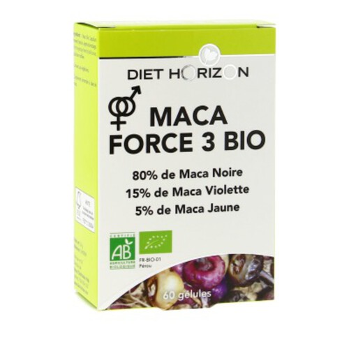 Diet horizon maca force 3 Bio 36g