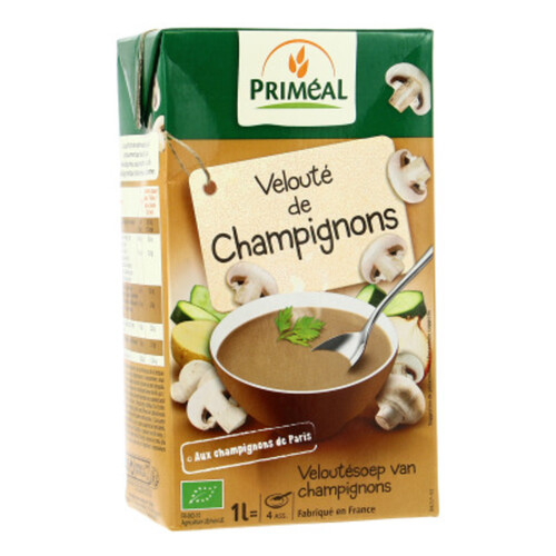 Priméal Velouté de Champignons 1L