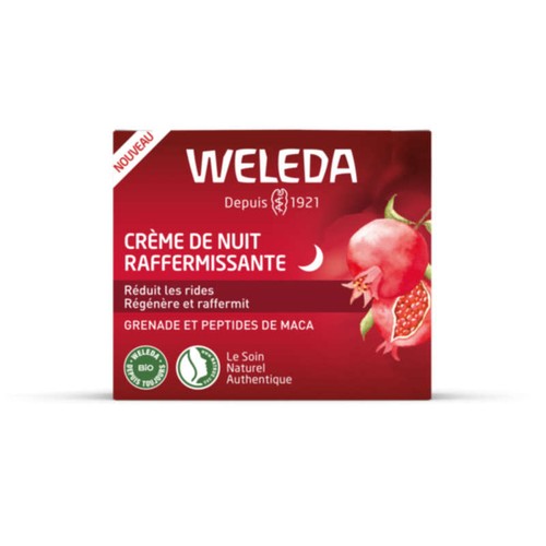 Weleda Crème de nuit raffermissante grenade & Maca 40 ml